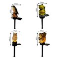 thumbnail image 4 of CSChome Lawn Lamp Decorative Lawn Lamp Vivid Appearance Bright Color Resin Bird Sculpture LED Solar Landscape Light Home Decor, 4 of 7