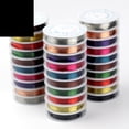 thumbnail image 2 of MasteelfCA 10 rolls/pack Assorted Color 0.3mm Copper Wire 10m Flexible Artistic Jewely Beading Wire(Random Color), 2 of 7