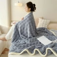 thumbnail image 4 of LSLJS Blanket & Throw Blanket - Thickened & Soft Warm for Couch Sofa Nap Bed Living Room Home 59x40", 4 of 6