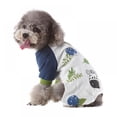 thumbnail image 6 of Pet Dogs Soft Cotton Pajamas Pjs Cartoon Homewear Puppy Apparel Jumpsuit Cotton Romper Sleepwear, 6 of 7