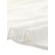 thumbnail image 5 of Blusa de terciopelo Allegra K con cuello simulado y purpurina metálica Blanco L, 5 of 5