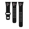 thumbnail image 2 of Black Atlanta Falcons Logo Silicone Apple Watch Band, 2 of 3