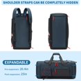 thumbnail image 4 of Bolsa de gimnasio BOSSTIN Bosstin, bolsa de viaje, 45 L, azul deportivo, 4 of 6