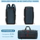 thumbnail image 4 of Bolsa de gimnasio BOSSTIN Bosstin, bolsa de viaje, 45 L, azul deportivo, 4 of 6