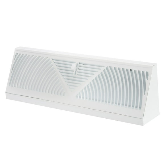 Baseboard Register Vent, Vent Cover for Home Floor Diffuser with Adjustable Airflow Control 15 Inch