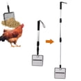 thumbnail image 2 of Litter Chicken Coop Poop Shovel 3 in 1 Retractable Chicken Poop Scooper Tool for Chicken Coop Cleaning, 2 of 8