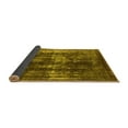 thumbnail image 2 of Ahgly Company Indoor Square Oriental Yellow Industrial Area Rugs, 6' Square, 2 of 4