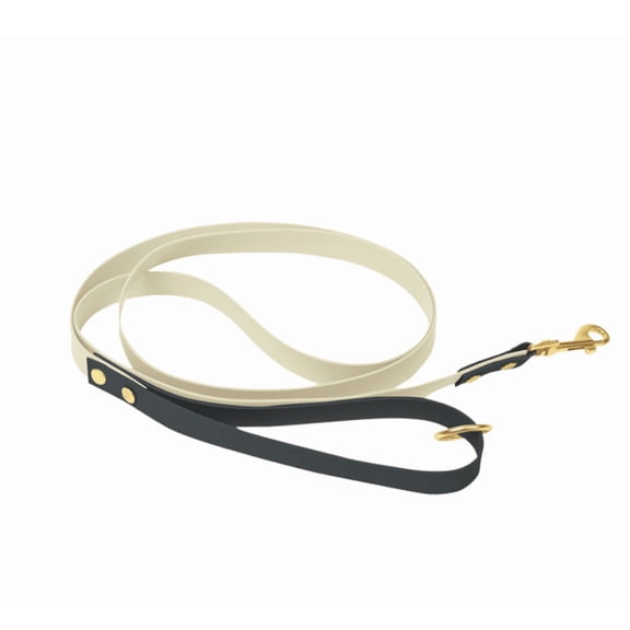 Heart to Tail Dog Leash - Cream