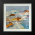 thumbnail image 2 of Warren, Annie 12x12 Black Modern Framed Museum Art Print Titled - Lustr Frosted Peaks in Pearl White I, 2 of 5