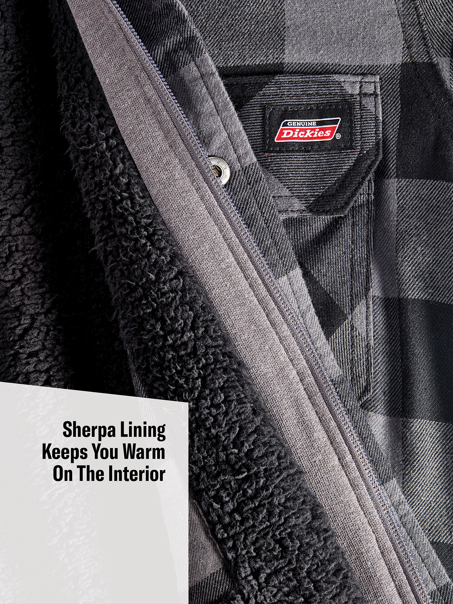 Dickies bonded overshirt with hood walmart sales