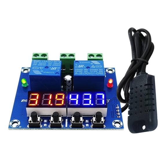 Amdohai ZFX-M452 Humidity Temperature Controller Module Digital Thermostat Humidistat Controller Automatic Constant Temperature and Humidity Controller