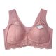 thumbnail image 1 of Front Closure Bra With Floral Lace Lift Stretch 5d Shaping Seamless Bra Push Up Full Coverage Underwear For Big Cup zhangyuxiang LED, 1 of 2
