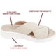 thumbnail image 2 of Sandalias Ortopédicas Cruzadas Elásticas, Informales, Cómodas Y De Apoyo, Para Mujer, Playa, Verano Noticed AP006294-10, 2 of 6