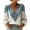 05-White, variant on Womens Floral Blouses Casual V Neck Long Sleeve Blouse Floral Print Button Front Fashion Loose Pullover Shirt Patchwork Top