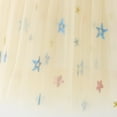thumbnail image 5 of YOUSNH Robe d'Été pour Filles, Robe de Princesse, Robe Décontractée, Jupe Tutu en Tulle, Jupe de Carnaval pour Filles, Beige 7-8 Ans, 5 of 5