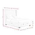 thumbnail image 4 of Picket House Furnishings Fiona Queen Upholstered Storage Bed, 4 of 5