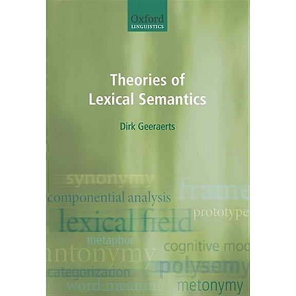 Pre-Owned Theories of Lexical Semantics, (Paperback)