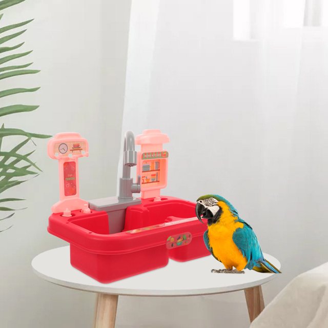 YSNOOWE Bañera Para Pájaros Reutilizable Color Con Para En Jaula