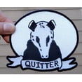 thumbnail image 1 of Clementine - Quitter Embroidered Patch by Silver Sprocket, 1 of 1