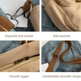 thumbnail image 3 of Bolsos de lona grandes - Bolso bandolera para computadora portátil para mujer Bolso de lona Bolso de hombro, 3 of 6