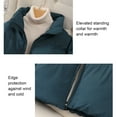 thumbnail image 3 of Minnieouse Chaqueta acolchada de invierno para mujer, cómoda y cálida, esencial, fácil de limpiar, chaqueta acolchada para mujer Abrigos y chamarras negro S, 3 of 6