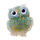 thumbnail image 1 of Estatua de búho, recuerdo, colección de animales, regalo, decoración de escritorio, mini figura de búho verde, 1 of 9