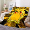 thumbnail image 1 of 3D Pokémon Blanket Plush Flannel Sofa Bed Anime Cover Blanket, 1 of 2