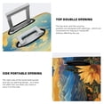thumbnail image 5 of Balery Luggage Cover Sunset Sky Sunflower Print Suitcase Covers for Luggage Elastic Washable Suitcase Protector Fits 18-32 Inch Luggage-Small, 5 of 9