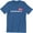 Blue, variant on Norway Distressed Flag Noreg Norwegian Norge Football Men's T-Shirt