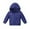 Dark Blue, variant on Gyujnb Girls Lightweight Down Jacket Warm Winter Coat for Kids with Soft Insulation,Size:8-9 Years
