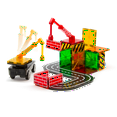 thumbnail image 6 of MAGNA-TILES Builder 32-Piece Magnetic Construction Set, The ORIGINAL Magnetic Building Brand, for Child Ages 3+, 6 of 7