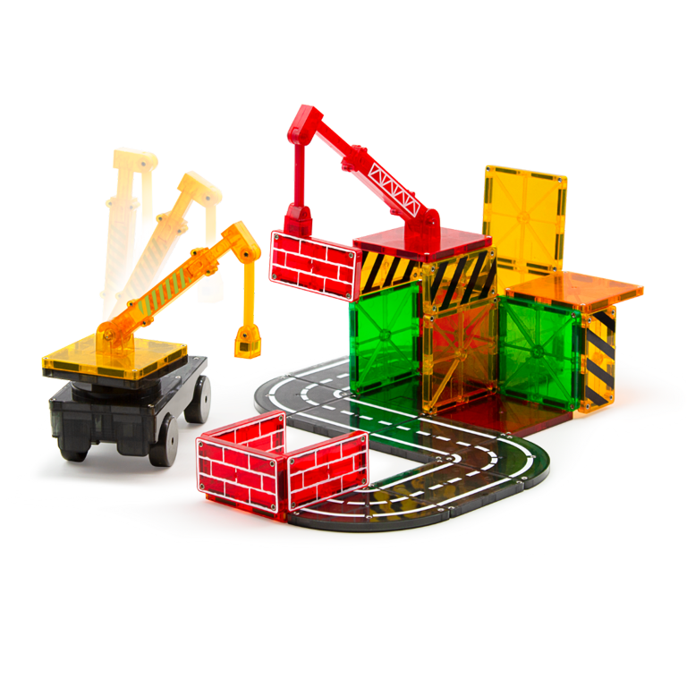 MAGNA-TILES Builder 32-Piece Magnetic Construction Set, The