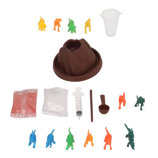 Kit De Ciencia Volcánica, Regalo De Cumpleaños Kit De Experimento Volcánico Fácil De Usar Para Mayores De 8 Años Octpeak Volcanic Eruption Science Kit
