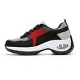 thumbnail image 3 of Zapatos Mujer Tenis Red Talla 35-40 Transpirable Otoño Exterior (35 ) Negro Rojo, 3 of 9