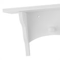 thumbnail image 4 of White Shelf, 24x4.5x1.1 Inch Storage Rack, Storage Tool For Household For Bedroom Storage Supplies, 4 of 8