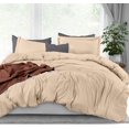 thumbnail image 1 of Juego de fundas de edredón Utopia Bedding King Size, 3 piezas, color beige, 1 of 8