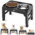 thumbnail image 1 of Cuencos elevados para perros COMESOON 4, regulables en altura, con 2 x 1500 ml, 1 of 9