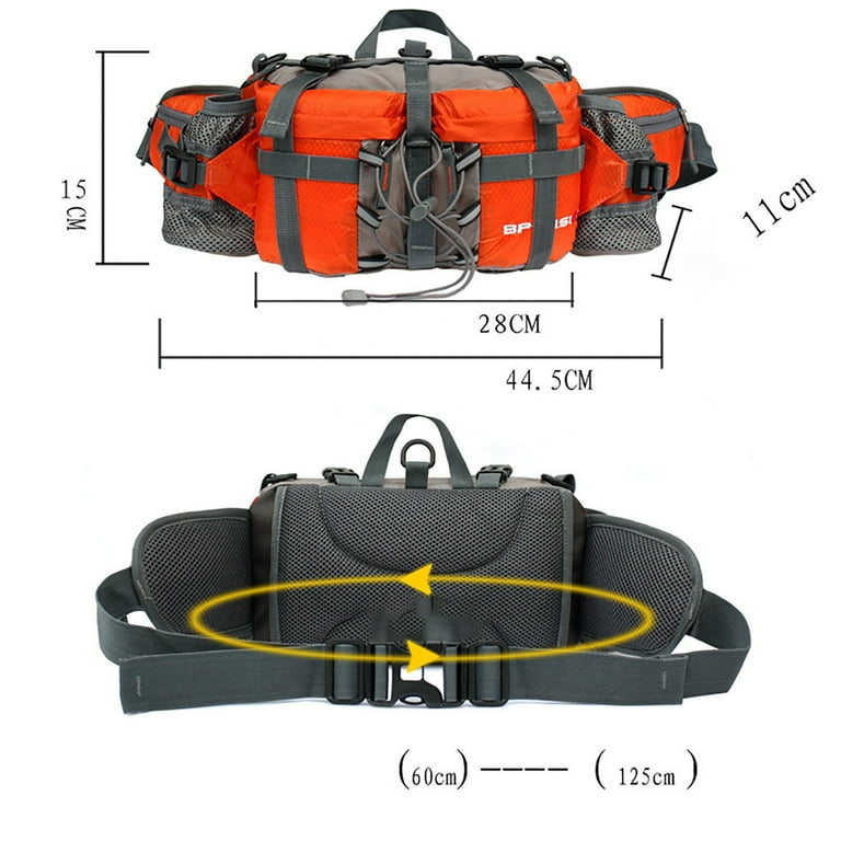 Backpacking Lightweight Fanny Pack LHWEN Outdoor Sports Waist Bag