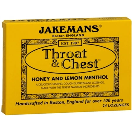 Jakemans Confectioners Jakemans Throat & Chest Cough Suppressant, 24