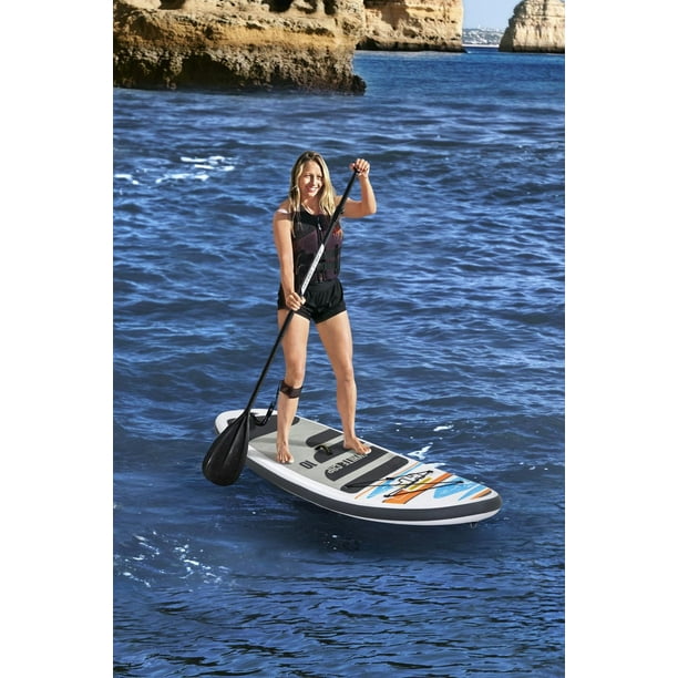 Hydro-Force White Cap Set Inflatable Stand-up Paddleboard 10' x 33