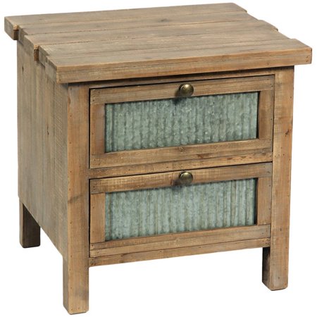 International Caravan Bradbury 2 Drawer Night Stand Walmart Com