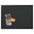 thumbnail image 4 of Mastervision Designer Fabric Bulletin Board 24X18 Black Fabric/Black Frame FB0471168, 4 of 4