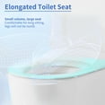 thumbnail image 3 of CB HOME 27-3/8''X14"X29-1/8" Dual Flush 1.11/1.585 GPF Water Efficient One-piece Standard-Size Toilet, integrated toilet, Black, 3 of 11