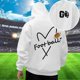 thumbnail image 1 of WILLBEST Sudadera con Capucha para Hombre, Estilo Informal, para El Día Del Partido De Fútbol, Holgada, con Diseño Estampado, Cómoda y Cálida, para Uso Diario En Otoño e Invierno. XGrande, 1 of 4
