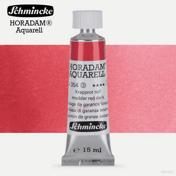 Schmincke - Set de Acuarelas HORADAM AQUARELL | Tubos de 15 ml, Pinturas para Artistas, Aficionados y Estudiantes, Materiales de Arte, Serie 354