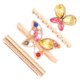 thumbnail image 5 of 1 set Watchband Charm Smartwatch Band Ring Bucle Surtment Stars Store Decoración, 5 of 5