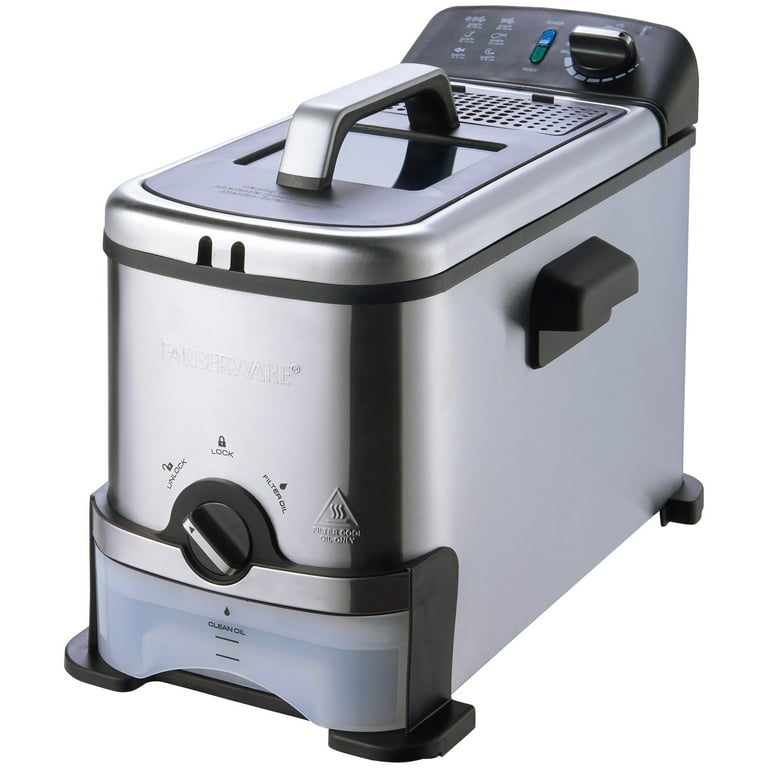 Farberware 3 Liter Filter Fryer Stainless Steel