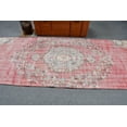 thumbnail image 3 of Vintage Rug, Anatolian Rugs, Red Antique Rug, Turkish Rug, 3.2x8.3 ft Area Rugs, Rugs For Indoor, Turkey Living Room Rug, 3 of 10