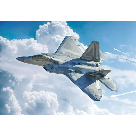 Italeri 2822 Lockheed Martin F-22A Raptor 1/48 Scale Plastic Model Kit