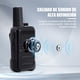 thumbnail image 5 of Talkie Radios de Comunicación Largo Alcance, 16 Canales, Batería de Litio, 2 Radios Mini Portátiles con Carga USB Recargable, Intercomunicadores Remotos para Constructores, Guardias, etc., 5 of 16